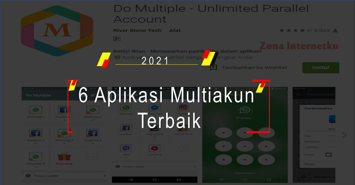 6 Aplikasi Multiakun Terbaik 2021