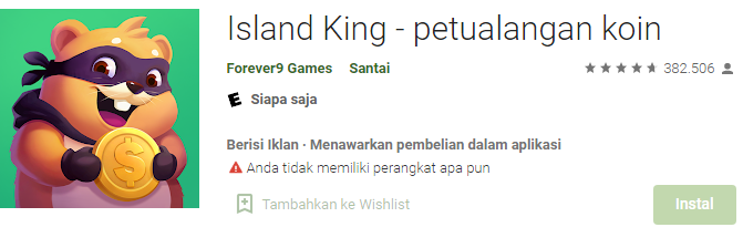 Island King game penghasil uang