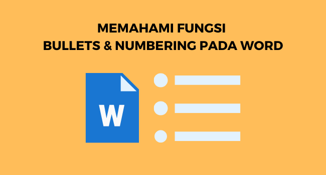Memahami Fungsi Bullets Dan Numbering Pada Microsoft Word Indonewsid 3202