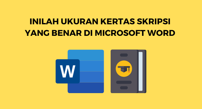 ukuran kertas skripsi di word