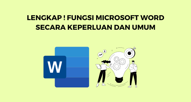 fungsi microsoft word