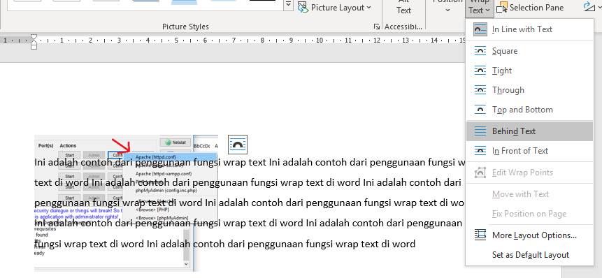 Inilah Jenis-Jenis dan Fungsi Wrap Text di Microsoft Word – Indonewsid