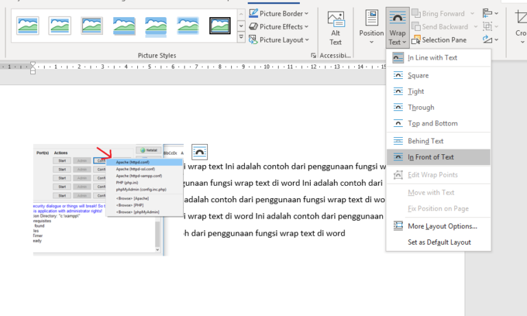 Inilah Jenis-Jenis dan Fungsi Wrap Text di Microsoft Word – Indonewsid