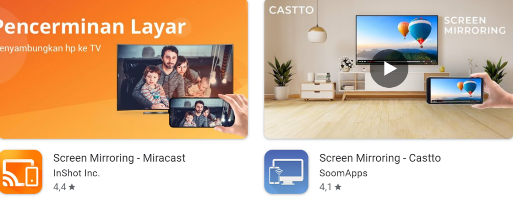 Aplikasi Mirroring Android ke Laptop